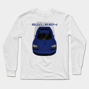 Saleen S7 - Blue Long Sleeve T-Shirt